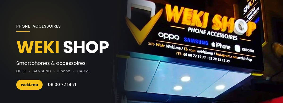 WEKI SHOP — Smartphones & accessoires, Dakhla